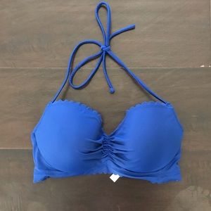 Blue Victoria’s Secret bikini top